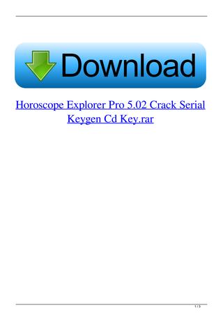 horoscope explorer pro 3.6 free download